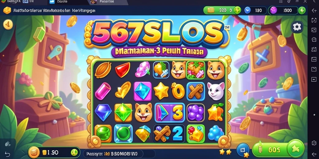 Tampilan gameplay seru di 567SLOTS yang mengasyikkan.