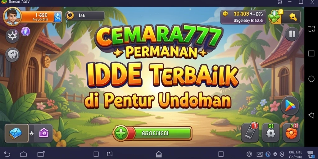Tampilan gameplay CEMARA777 yang seru dan menawan.