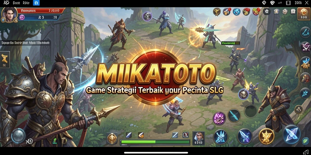Tampilan gameplay menarik dari MIKATOTO dengan strategi SLG.