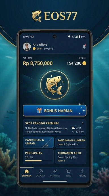 Proses unduh aplikasi di eos77 yang cepat dan efisien.